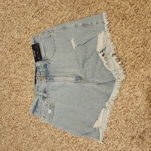 hollister mom shorts size 0